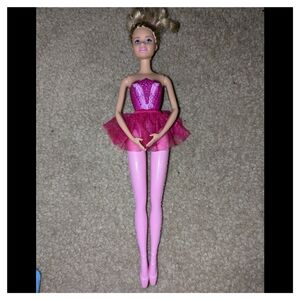 2015 Barbie doll Fairytale Ballerina Pink with Blonde Hair Ballet